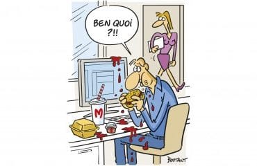 Déjeuner au bureau