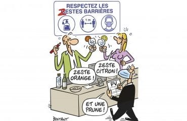 Non-respect des gestes barrières