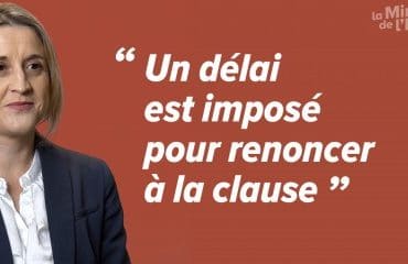 La clause de non-concurrence