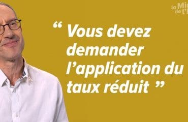 Le taux réduit de la cotisation AT/MP