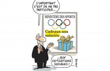 Cadeaux offerts aux salariés pour les JO 2024