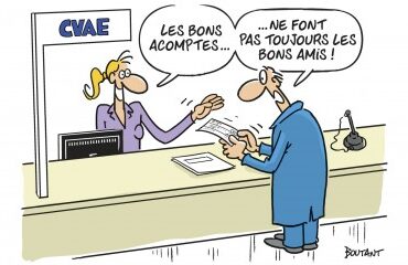 Acompte de CVAE