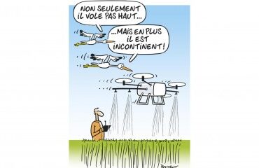 Pulvérisation par drone
