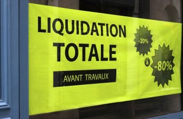 Plus de déclaration préalable pour les ventes en liquidation !